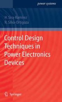 cover of the book Control Design Techniques in Power Electronics Devices