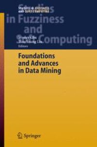 cover of the book Foundations and Advances in Data Mining