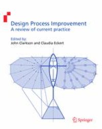 cover of the book Design process improvement: A review of current practice