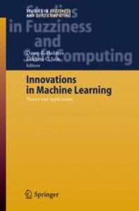 cover of the book Innovations in Machine Learning: Theory and Applications