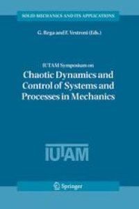 cover of the book IUTAM Symposium on Chaotic Dynamics and Control of Systems and Processes in Mechanics: Proceedings of the IUTAM Symposium held in Rome, Italy, 8–13 June 2003