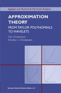 cover of the book Approximation Theory: From Taylor Polynomials to Wavelets