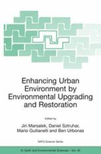 cover of the book Enhancing Urban Environment by Environmental Upgrading and Restoration