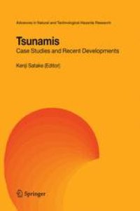 cover of the book Tsunamis: Case Studies and Recent Developments