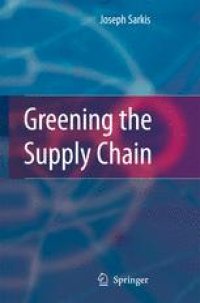 cover of the book Greening the Supply Chain