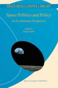 cover of the book Space Politics and Policy: An Evolutionary Perspective