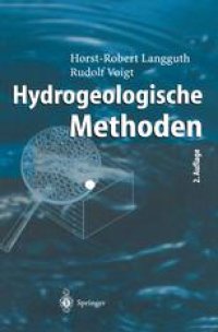 cover of the book Hydrogeologische Methoden