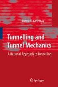 cover of the book Tunnelling and Tunnel Mechanics: A Rational Approach to Tunnelling