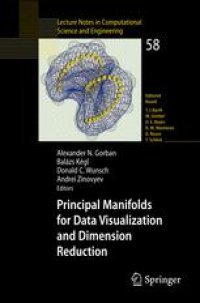 cover of the book Principal Manifolds for Data Visualization and Dimension Reduction