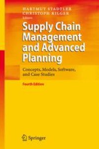 cover of the book Supply Chain Management and Advanced Planning: Concepts, Models, Software, and Case Studies