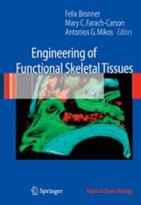 cover of the book Engineering of Functional Skeletal Tissues
