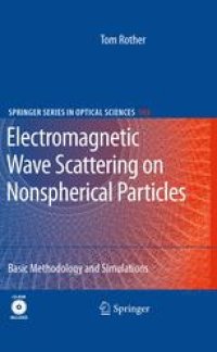 cover of the book Electromagnetic Wave Scattering on Nonspherical Particles: Basic Methodology and Simulations