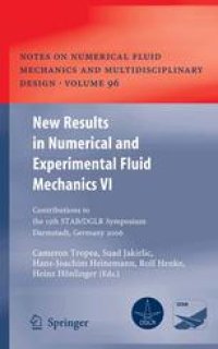 cover of the book New Results in Numerical and Experimental Fluid Mechanics VI: Contributions to the 15th STAB/DGLR Symposium Darmstadt, Germany, 2006