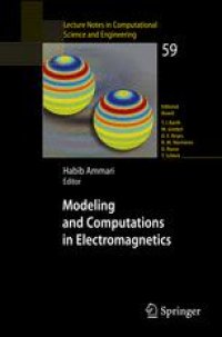 cover of the book Modeling and Computations in Electromagnetics: A Volume Dedicated to Jean-Claude Nédélec