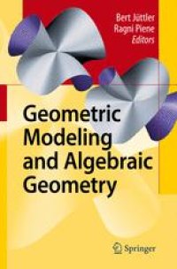 cover of the book Geometric Modeling and Algebraic Geometry