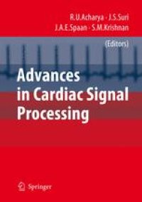 cover of the book Advances in Cardiac Signal Processing