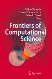 cover of the book Frontiers of Computational Science: Proceedings of the International Symposium on Frontiers of Computational Science 2005