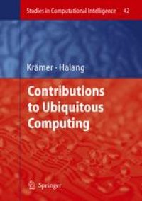 cover of the book Contributions to Ubiquitous Computing