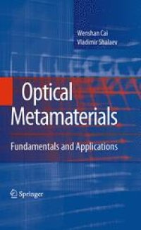 cover of the book Optical Metamaterials: Fundamentals and Applications