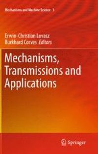 cover of the book Mechanisms, Transmissions and Applications