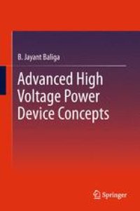 cover of the book Advanced High Voltage Power Device Concepts