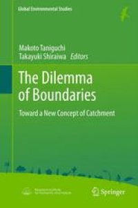 cover of the book The Dilemma of Boundaries: Toward a New Concept of Catchment