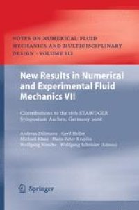 cover of the book New Results in Numerical and Experimental Fluid Mechanics VII: Contributions to the 16th STAB/DGLR Symposium Aachen, Germany 2008