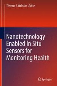 cover of the book Nanotechnology Enabled In situ Sensors for Monitoring Health