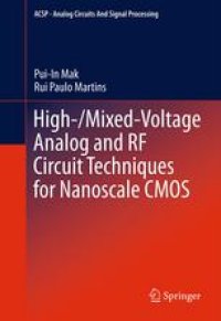 cover of the book High-/Mixed-Voltage Analog and RF Circuit Techniques for Nanoscale CMOS