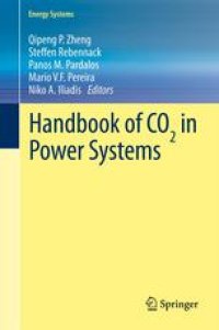 cover of the book Handbook of CO₂ in Power Systems