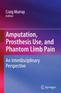 cover of the book Amputation, Prosthesis Use, and Phantom Limb Pain: An Interdisciplinary Perspective