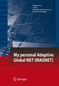 cover of the book My personal Adaptive Global NET (MAGNET)