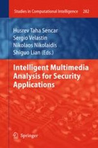 cover of the book Intelligent Multimedia Analysis for Security Applications