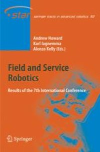 cover of the book Field and Service Robotics: Results of the 7th International Conference