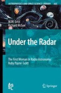 cover of the book Under the Radar: The First Woman in Radio Astronomy: Ruby Payne-Scott