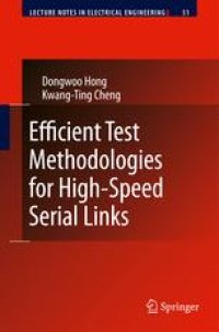 cover of the book Efficient Test Methodologies for High-Speed Serial Links