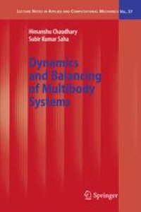 cover of the book Dynamics and Balancing of Multibody Systems