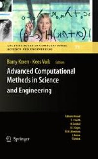 cover of the book Advanced Computational Methods in Science and Engineering