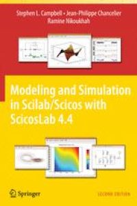 cover of the book Modeling and Simulation in Scilab/Scicos with ScicosLab 4.4