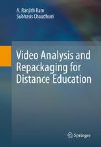 cover of the book Video Analysis and Repackaging for Distance Education