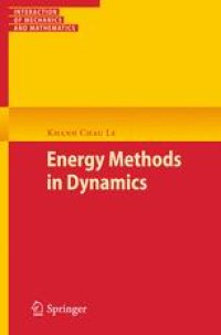 cover of the book Energy Methods in Dynamics