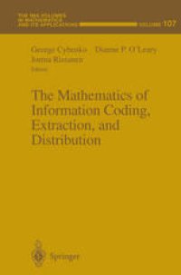 cover of the book The Mathematics of Information Coding, Extraction and Distribution