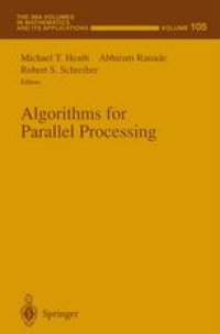 cover of the book Algorithms for Parallel Processing