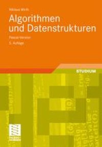 cover of the book Algorithmen und Datenstrukturen: Pascal-Version