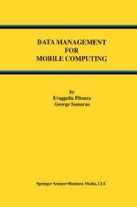 cover of the book Data Management for Mobile Computing