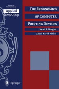 cover of the book The Ergonomics of Computer Pointing Devices