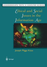 cover of the book Ethical and Social Issues in the Information Age