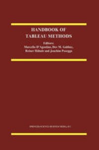 cover of the book Handbook of Tableau Methods