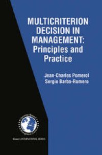 cover of the book Multicriterion Decision in Management: Principles and Practice