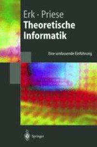 cover of the book Theoretische Informatik: Eine umfassende Einführung